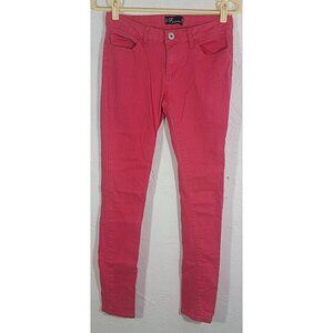 Fe Foeyal Jeans Size 7 Pink Denim Pockets Pants Casual Full Length